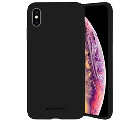 Mercury Silicone Apple iPhone 14 Pro 6,1" černá / Pouzdro / Silikon / Mikrovlákno