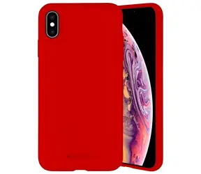 Mercury Silicone červená / Pouzdro / Silikonové / Apple iPhone 14 Pro 6,1"