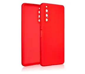 Beline Silicone Case Sony Xperia 10 V červená / Kryt / silikonový