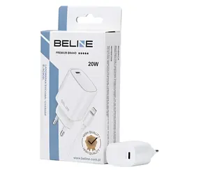 Beline BLNCW20L bílá / Nabíječka USB-C / 20W / PD 3.0 / + kabel USB-C–Lightning 1 m