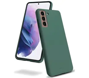 Mercury Silicone pouzdro pro Apple iPhone 15 Plus zelená / Pouzdro na mobil / Silikonové