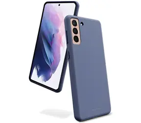 Mercury Silicone fialová / Kryt / Apple iPhone 15 Pro Max 6,7"