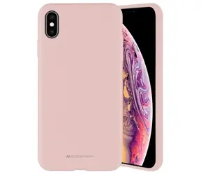 Mercury Silicone kryt pro iPhone 15 Pro Max pískově růžová / Kryt / Silikon