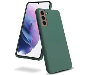 Mercury Silicone zelená / Kryt / Apple iPhone 15 Pro Max / Silikonový