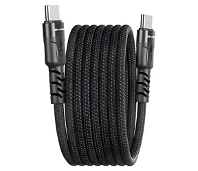 AWEI CL-166T černá / Kabel / USB-C - USB-C / magnetický / 60W PD / 1 m