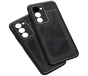 Beline Carbon Armor černá / Kryt / Xiaomi Redmi 15 4G / Karbonový design / TPU