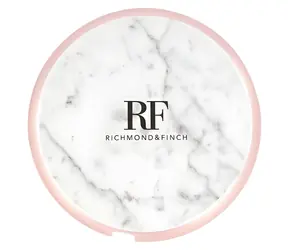Richmond&Finch CW-014 White Marble / Kabel Lightning / Kroucený / 90 cm