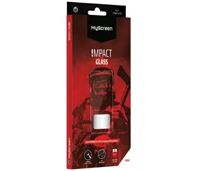 MyScreen Protector ImpactGLASS černá / Ochranné sklo / pro Apple iPhone 13/13 Pro / 6,1" / hybridní / 8H