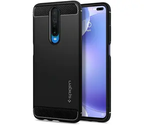 Spigen Rugged Armor pouzdro pro Xiaomi POCO X2/Redmi K30 černá / Pouzdro / TPU / Air Cushion technologie