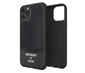SuperDry Moulded Canvas pro Apple iPhone 11 Pro Max černá / Kryt