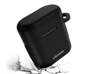 USAMS US-BH501 černá / Pouzdro / Silikonové / Huawei FreeBuds 2, FreeBuds 2 Pro