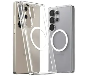 Araree Duple M Samsung Galaxy S25 Ultra čirý / Kryt / Qi2 / MagSafe / TPU a PC / N54 magnety