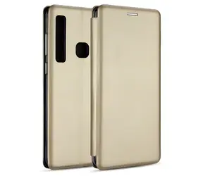 Beline Book Magnetic zlatá / Pouzdro typu kniha pro Apple iPhone X / Magnetické zapínání