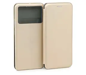 Beline Book Magnetic zlatá / Pouzdro pro Poco X6 Pro / Typ kniha / Magnetické zavírání
