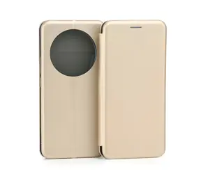 Beline Flipové magnetické pouzdro Realme 12 Pro zlatá / Pouzdro / Peněženka / TPU, syntetická kůže