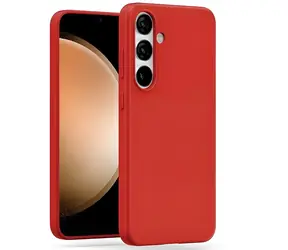 Mercury Soft pouzdro pro Samsung Galaxy S23 FE (S711) červená / Pouzdro / TPU / Matný povrch