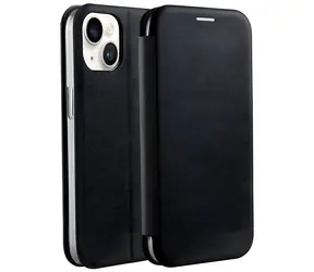 Beline Book Magnetic pouzdro pro Apple iPhone 15 Plus černá / Pouzdro typu kniha / Magnetické zapínání / Umělá kůže