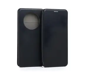Beline Magnetic Book pouzdro pro Realme 12 5G černá / Pouzdro typu kniha / Magnetické zapínání / Umělá kůže