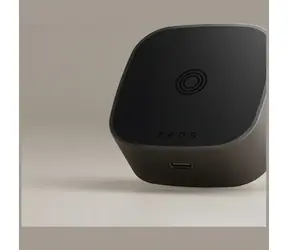 ZENS Nástěnná bezdrátová nabíječka černá / Bezdrátová nabíječka / Qi2 MagSafe / 15W / USB-C 18W
