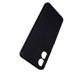 Beline Silicone pouzdro pro Motorola Moto G04/G04s/E14 4G černá / Pouzdro / Silikon / Bezdrátové nabíjení