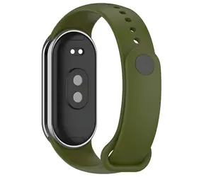 Beline Simple zelená / Řemínek / silikonový / pro Xiaomi Mi Band 8, 9, 10
