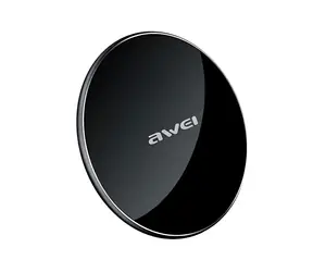AWEI W810W černá / Bezdrátová nabíječka / Qi / 10W / 5V/2A, 9V/2A