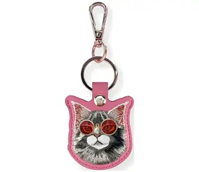 Nimmy Glasses Cool and Cute Cat růžová / Pouzdro pro lokalizátor / Design kočičí brýle