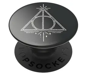 PopSockets PopGrip Premium Deathly Hallows / Držák telefonu / Skládací / Bezdrátové nabíjení