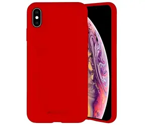 Mercury Silicone pouzdro pro Samsung Galaxy S23+ červená / Pouzdro / Silikonové / Bezdrátové nabíjení