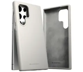 Mercury Silicone pouzdro pro Samsung Galaxy S24 Ultra (S928) šedá / Pouzdro na mobil / Silikonové