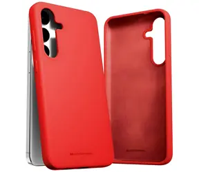 Mercury Silicone pouzdro pro Samsung Galaxy S24+ (S926) červená / Pouzdro na mobil / Silikonové