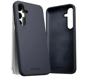 Mercury Silicone pro Samsung Galaxy S24+ (S926) tmavě modrá / Pouzdro / Silikon / Bezdrátové nabíjení