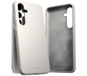 Mercury Silicone pouzdro Samsung Galaxy S24+ (S926) šedé / Pouzdro / silikon, mikrovlákno / bezdrátové nabíjení