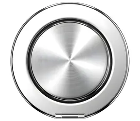 PopSockets MagSafe Aluminum Radial stříbrná / Držák na telefon / MagSafe / Hliník / Stojánek