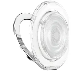 PopSockets Kick-Out Grip Glitter MagSafe transparentní / Držák na telefon / MagSafe / Třpytivý vzhled / Stojánek
