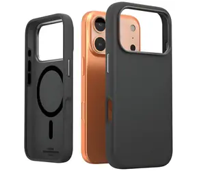 Araree Typo Skin M černá / Kryt pro Apple iPhone 17 Pro / MagSafe / Silikon