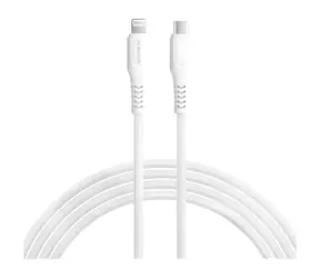 4smarts USB-C - Lightning kabel bílá / Kabel / 30W / PD / 1,5 m / MFi