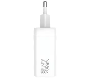 4smarts PDPlug Slim 65W GaN Jojo bílá / Nabíječka / GaN / 65 W / 2x USB-C + 1x USB-A