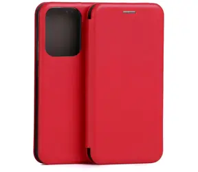 Beline Book Magnetic Oppo Reno 14F červená / Pouzdro typu kniha / Magnetické zavírání / Přihrádka na kartu