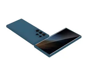 Beline Silicone kryt pro Samsung Galaxy S23 Ultra modrá / Kryt / Hardcase / Silikon / Bezdrátové nabíjení