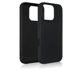 Beline Silicone Case černá / Zadní kryt / Apple iPhone 16 Pro / Silikon