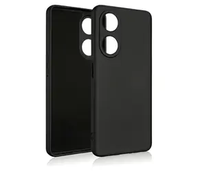 Beline Silicone Case černá / Silikonový kryt / Oppo A98