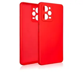 Beline Silicone Case Xiaomi POCO X5 Pro 5G červená / Ochranný kryt / Silikonový / Bezdrátové nabíjení