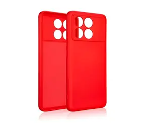 Beline Silicone Case pro Poco X6 Pro červená / Pouzdro / Silikon