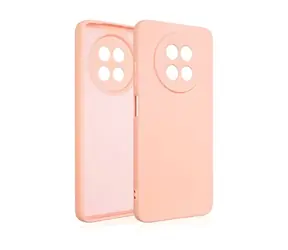 Beline Silicone Case Rose Gold / Ochranný kryt / Realme 12 5G / Silikon s textilní podšívkou