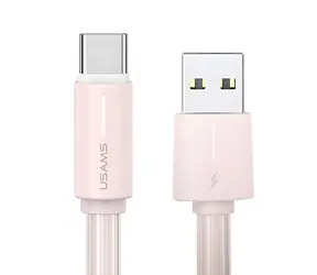 USAMS SJ734 YU Series (US-SJ734) černá / Nabíjecí a datový kabel / USB-C/USB-C / 1 m