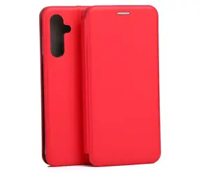 Beline Book Magnetic Samsung A15 červená / Flipové pouzdro / umělá kůže / přihrádka na kartu