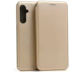Beline Book Magnetic pouzdro Samsung Galaxy A54 5G A546 zlatá / Pouzdro / Typu kniha / Magnetické zavírání