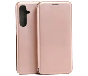 Beline Book Magnetic Samsung Galaxy A55 růžovo-zlatá / Pouzdro typu kniha / Magnetické zapínání