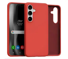 Mercury Silicone Case Samsung Galaxy S25+ červená / Pouzdro / Silikonové
